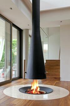 Телескопический дровяной камин Filiofocus 2000  в Благовещенске