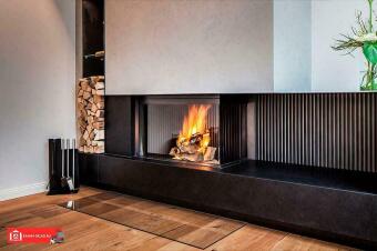 Каминная топка Kalfire W90/47C (R)  в Благовещенске